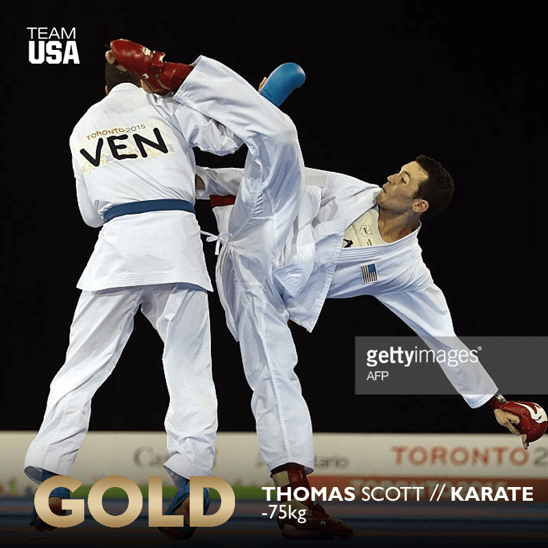 Tom Scott wins gold at the Pan American Games